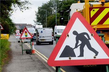 Roadworks Tues 3rd September to Fri 13th September